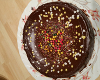 Gâteau chocolat amandes
