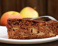 Gâteau pommes chocolat