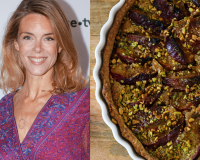 Julie Andrieu dévoile sa recette de tarte aux prunes, un délice de fin d'été pour savourer ce fruit une dernière fois