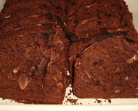 Cake chocolat et amandes grillées