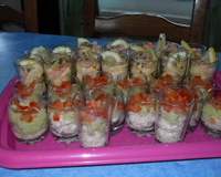 Verrine apéro et/ou entrée