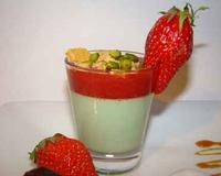 Pistache-fraise : un duo classique mais tellement savoureux...........