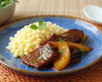 aiguillettes de canard au miel