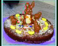 Gâteau moelleux chocolat/carambar