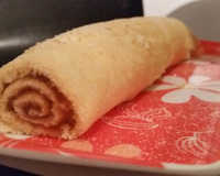 Gâteau roulé à la crème de marrons