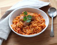 Rougail saucisses au Cuisine Companion