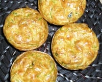 Muffins de courgettes aux olives