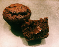 Muffin cœur choco