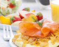 Restons dans un petit déjeuner salé et accompagnez cette recette d'un yaourt et d'une salade de crudités (salade croquante et lamelles de carottes) ou mélangez sucré…