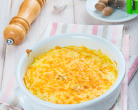 Gratin de potiron léger