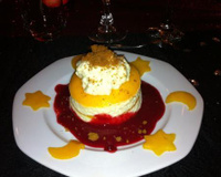 Millefeuille mangue-coco