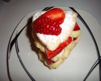 Millefeuille aux fraises