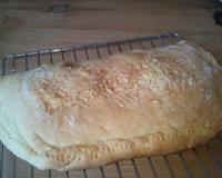 Pizza en forme de chausson.