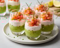 10 idées recettes de verrines de Noël salées, faciles et pas chères pour les fêtes