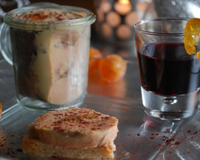 L'accord divin du moelleux rouge, de l'agrume confit et du cacao amer pour un foie gras très Noël !