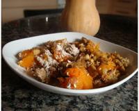 Un crumble salé idéal pour l'automne.