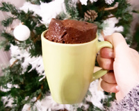 Mug cake au cacao caramel & chunk choco