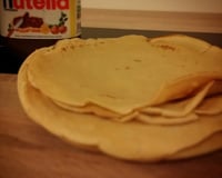 Pâte à crêpes au Nutella