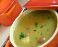 Soupe de poisson en cocotte