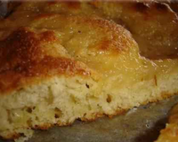 Tarte briochée au sucre roux et à la fleur d'oranger