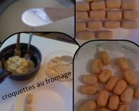 Croquettes qu'on aime pour un croustillant extérieur et un coeur fondant au fromage