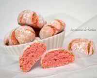 Amarettis aux biscuits roses de Reims