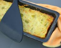 Flan de courgettes au basilic