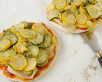 Pizzette aux courgettes