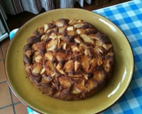 Gâteau aux pommes et au rhum
