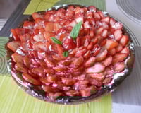 Tarte aux fraises savoureuse