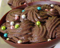 Coques en chocolat