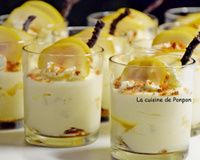 Tiramisu aux poires flambées à la liqueur de poires Williams et spéculoos