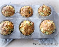 Muffins feta et courgette