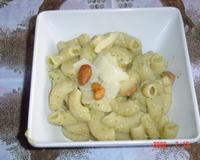 Un mélange de saveurs dans ce plat de pâtes.