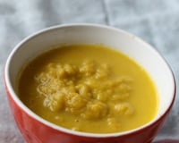 Mousseline de canard (Sans gluten, lait, œufs, arachide) {6-12 mois}