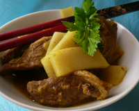 Bœuf au gingembre et aux pousses de bambou