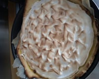 Tarte au citron meringuée à partager
