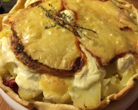 Quiche façon tartiflette