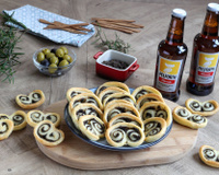 Palmiers à la tapenade