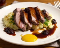 Cuissot de sanglier rôti