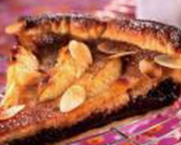 Tarte chocolat poires