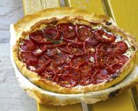 Tarte au thon et aux tomates simple