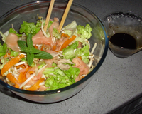 Salade colorée, un délice pour les papilles !