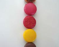 Macarons sucrés au bon gout de M&M's