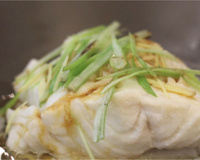 Cabillaud à la vapeur