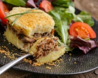 Hachis parmentier de confit canard