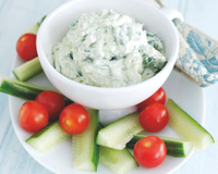 Dip avocat épinards