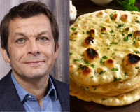 Laurent Mariotte revisite la recette du cheese naan avec un fromage typique de nos régions