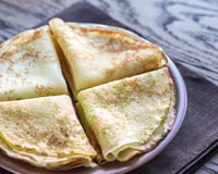 Crêpes pour allergiques au gluten et au lait végétal