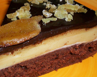 Pourquoi ne pas créer un dessert intégrant ce met (le gingembre !) au parfum puissant... ?! Mais il fallait lui trouver un écrin de douceur,…